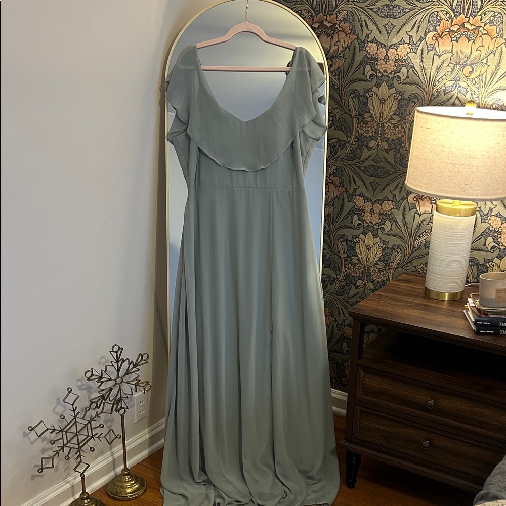 Birdy Grey Sage Green Maxi Dress - Picture 3 of 8